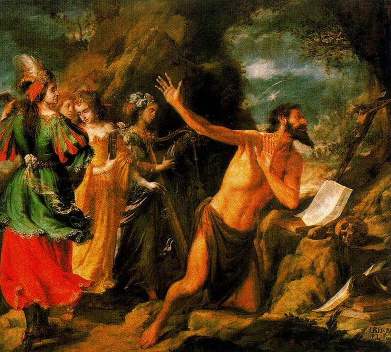 Las Tentaciones De San Jerónimo — Juan De Valdés Leal