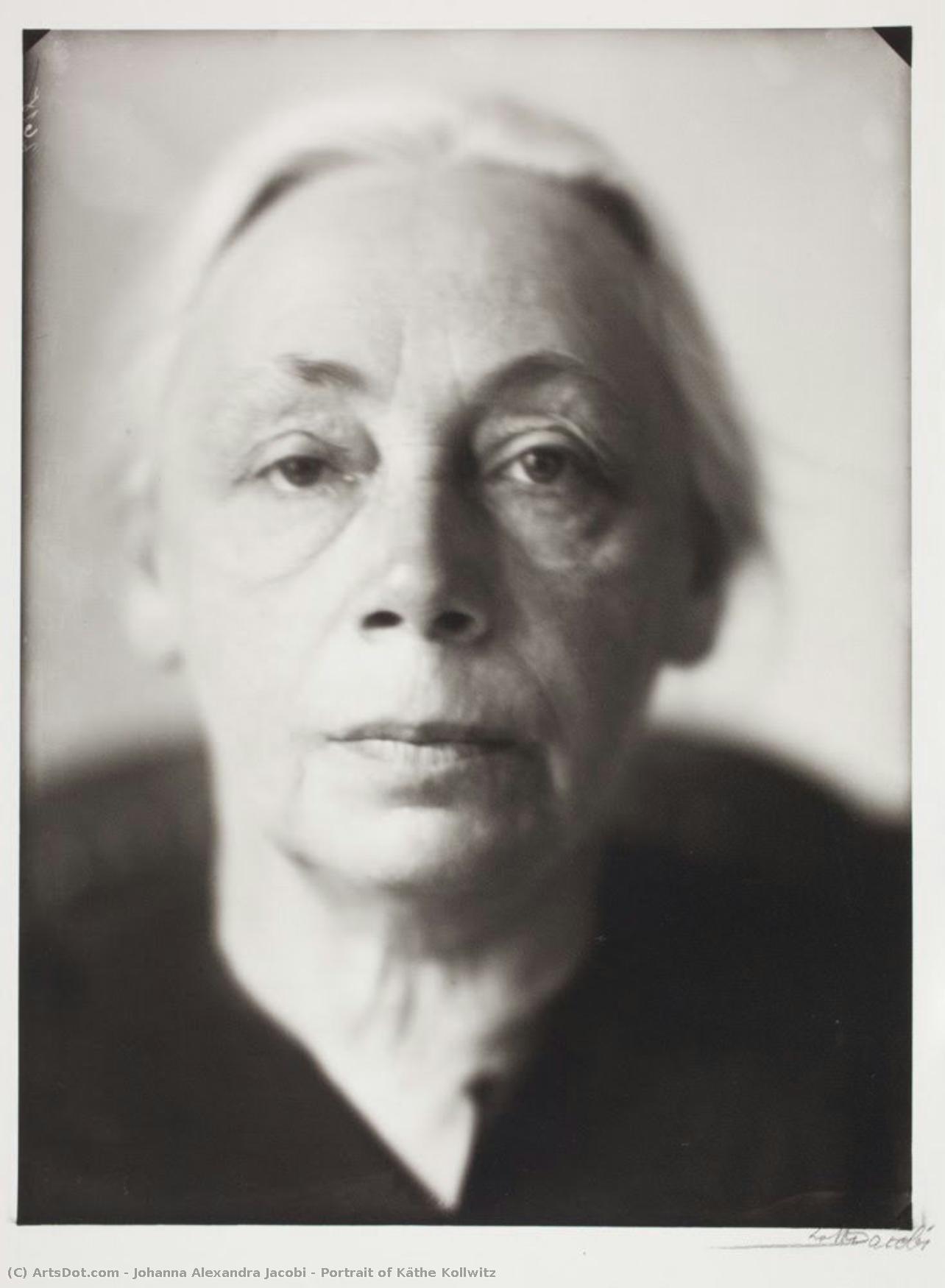 Portrait Of Käthe Kollwitz — Lotte Jacobi