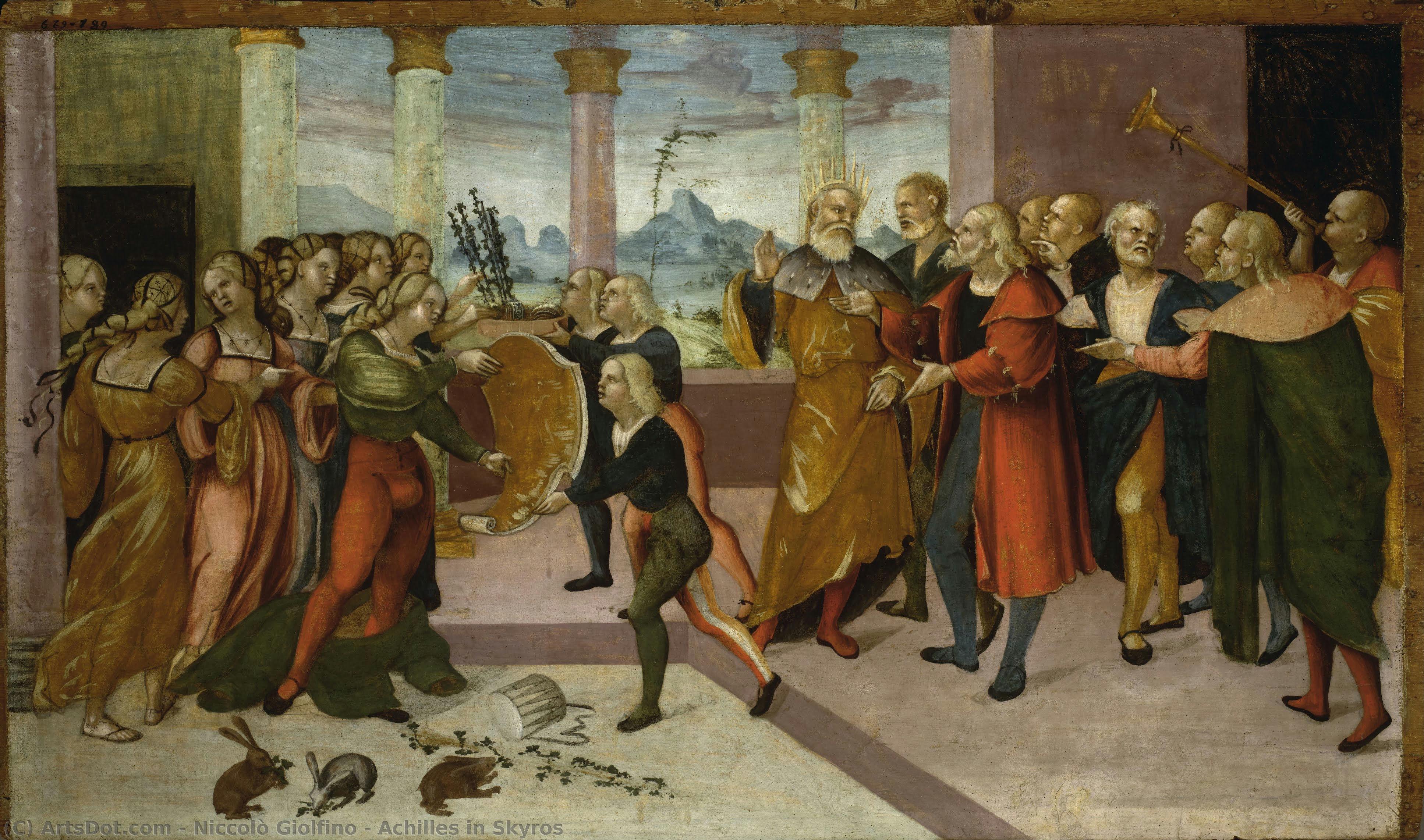 Achilles In Skyros — Niccolò Giolfino