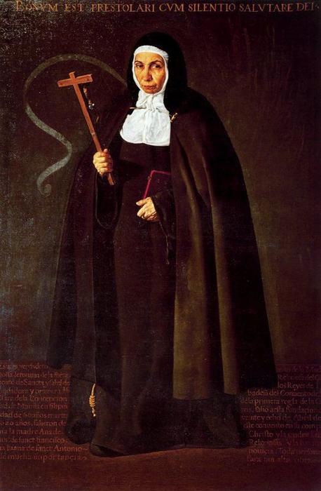 La Venerable Madre Jerómina De La Fuente — Diego Velázquez