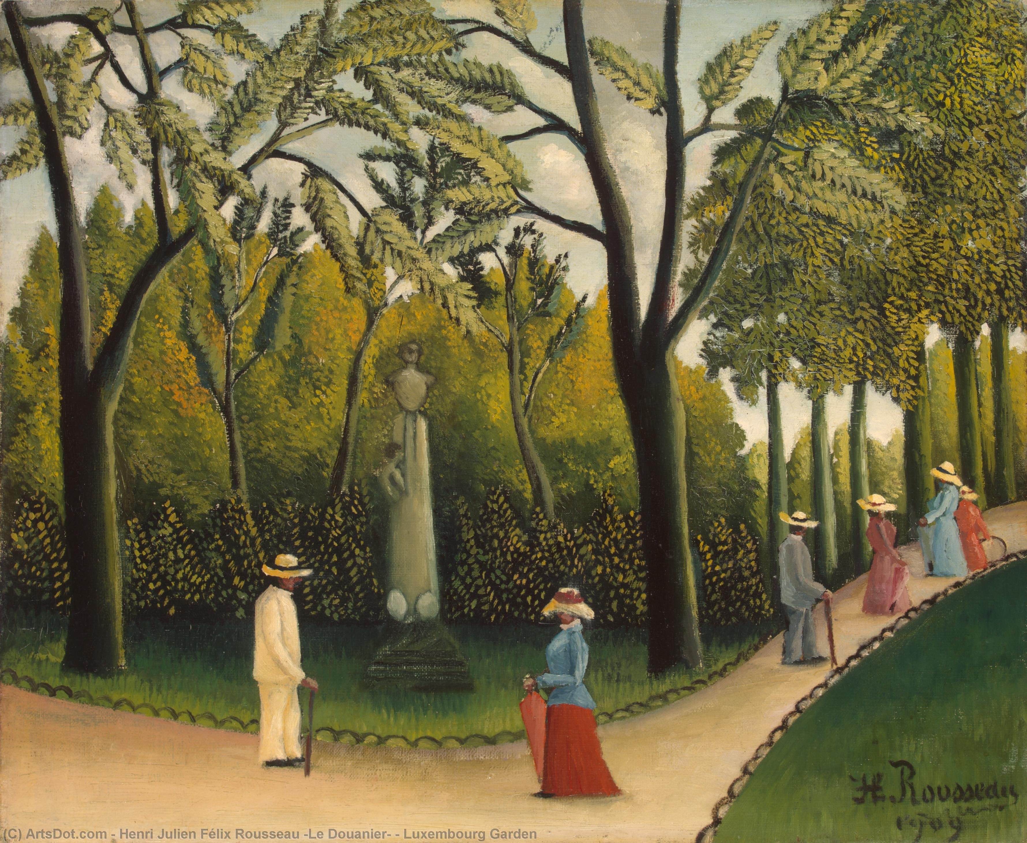 Luxembourg Garden — Henri Julien Félix Rousseau (le Douanier)