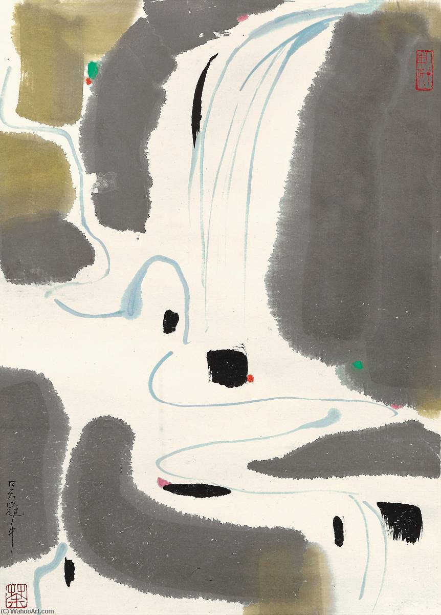 Flowing — Wu Guanzhong