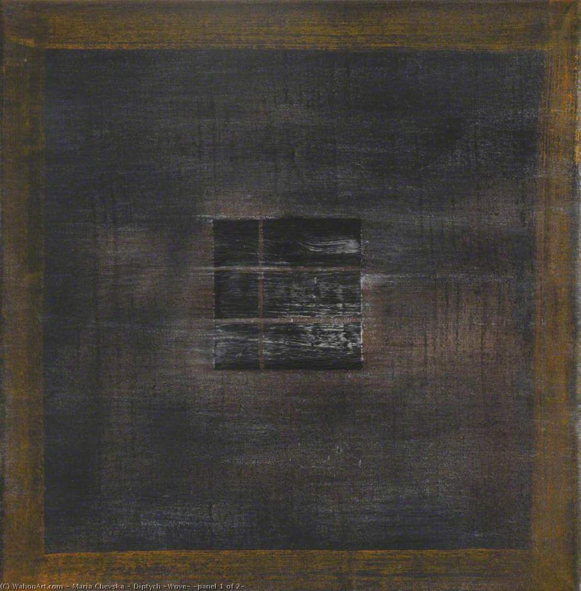Diptych (wove) (panel 1 Of 2) — Maria Chevska