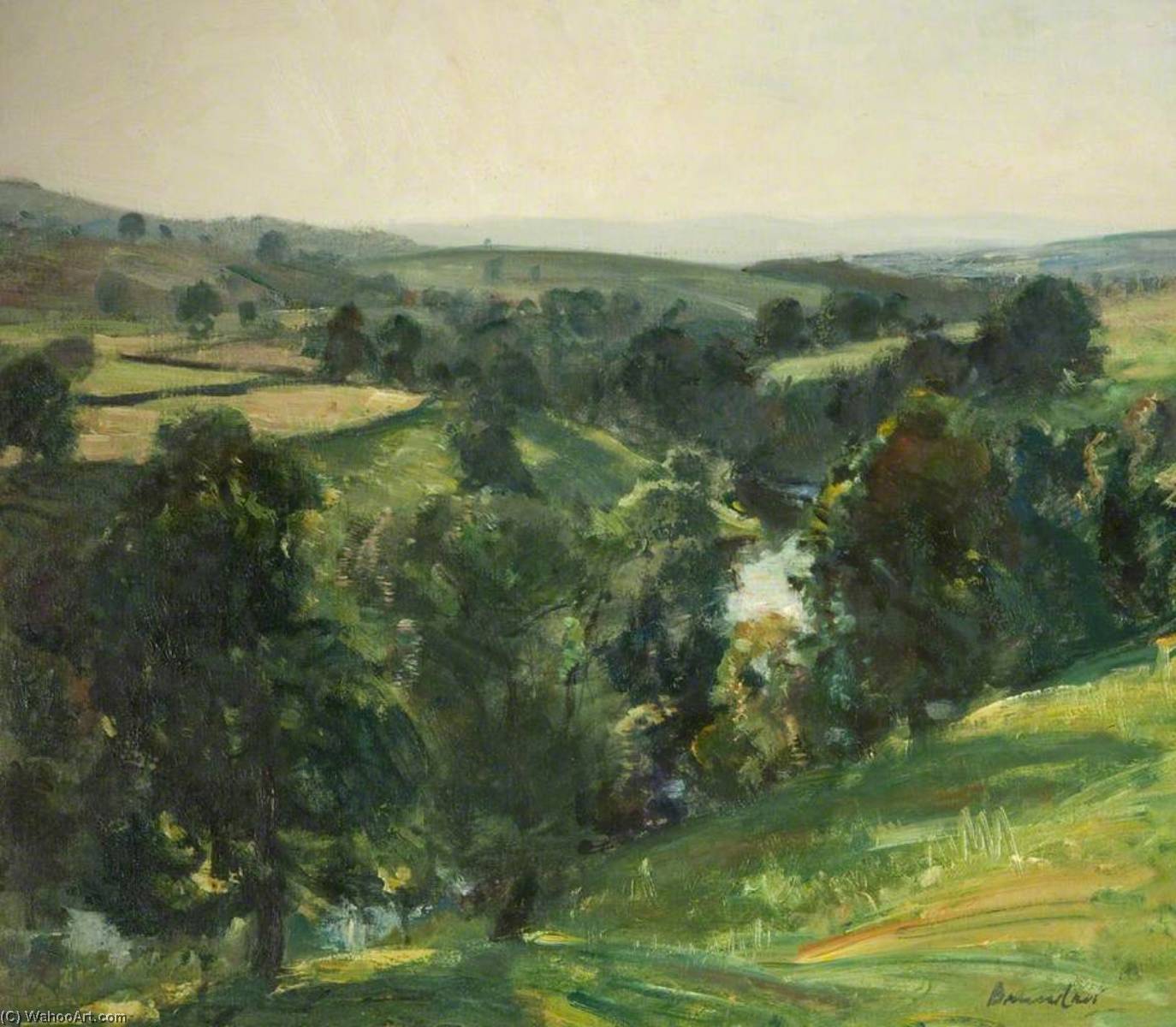 The Wooded Vale — Reginald Grange Brundrit