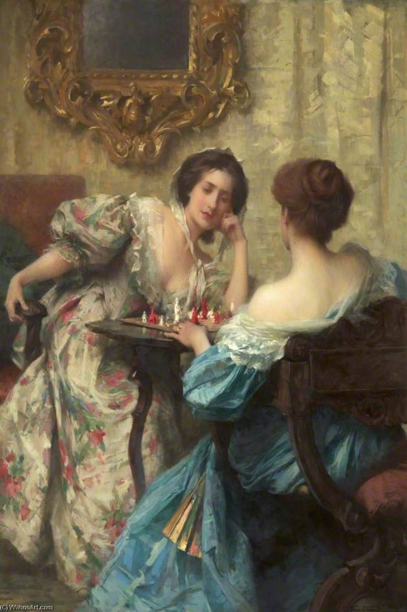 The Chess Players — Samuel Melton Fisher