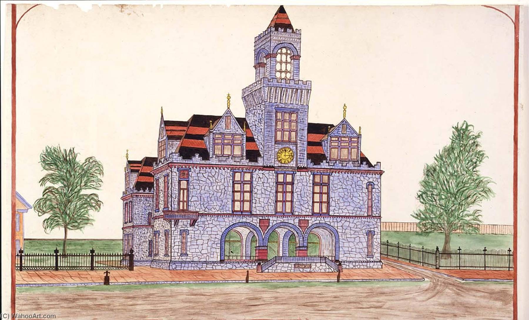 Hampton County Courthouse — Lawrence W Ladd