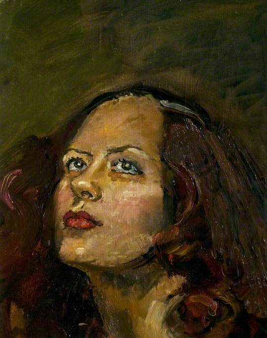 Femme À La Tête Levée — Maurice Marinot