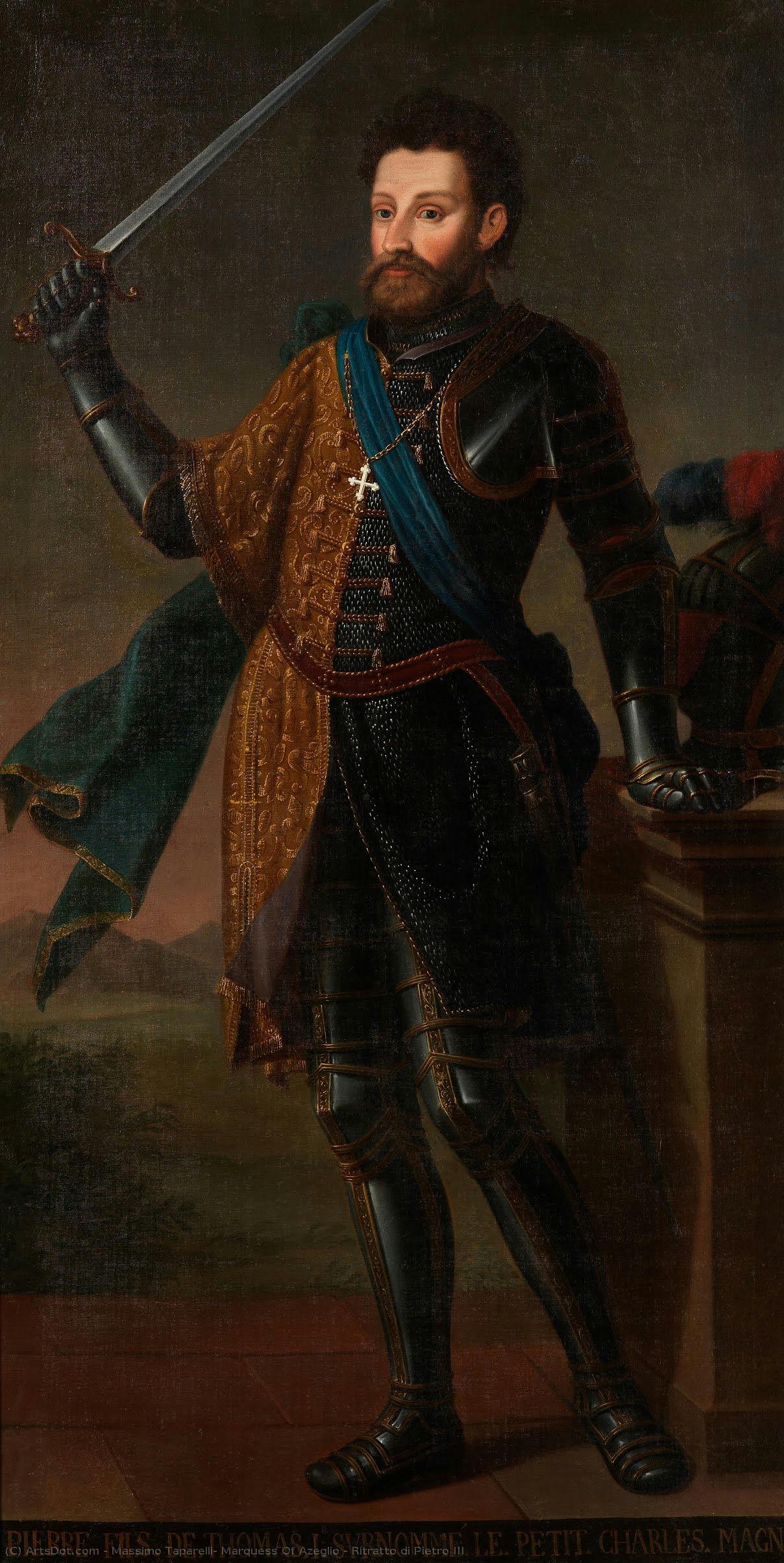 Ritratto Di Pietro Iii — Massimo Taparelli D'azeglio