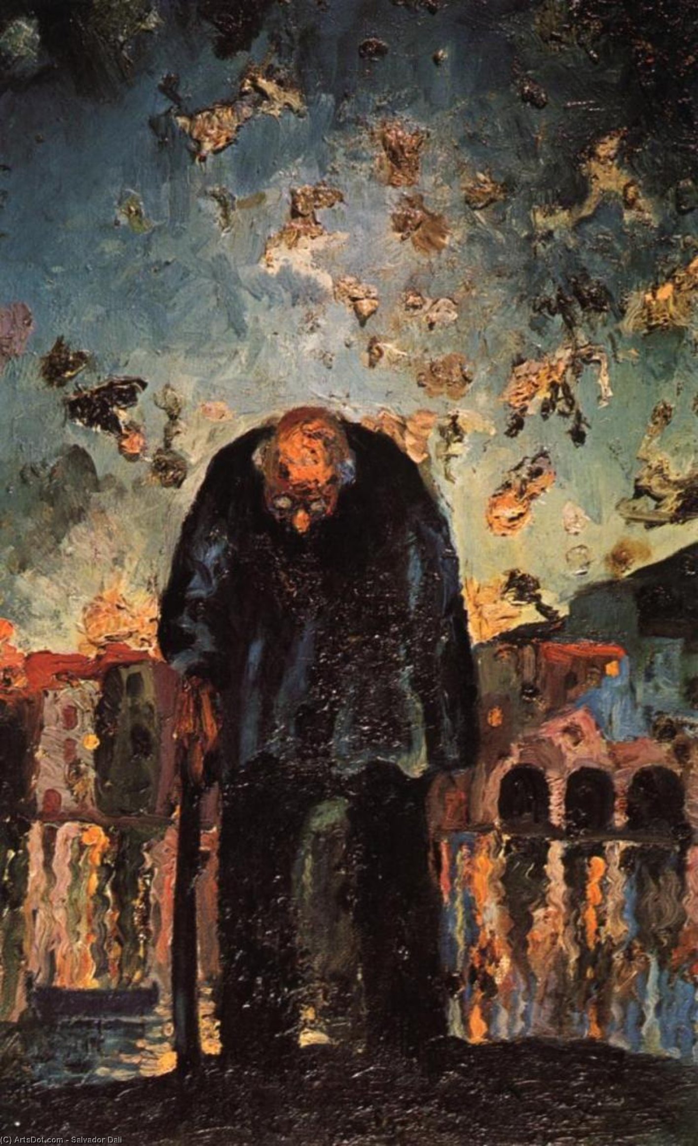 El Viejo Crepuscular — Salvador Dalí