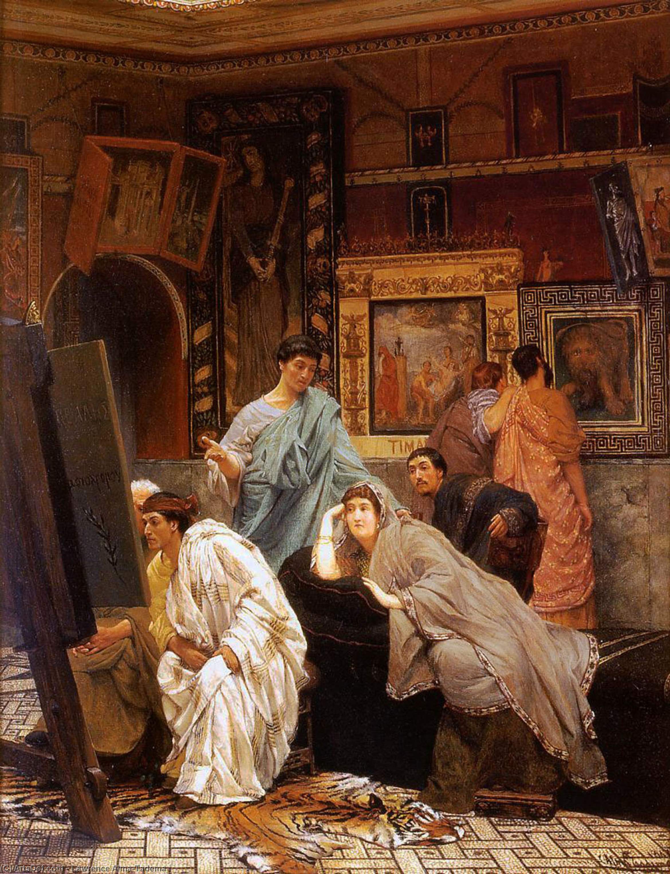 A Collection Of Pictures At The Time Of Augustus — Lourens Alma Tadema