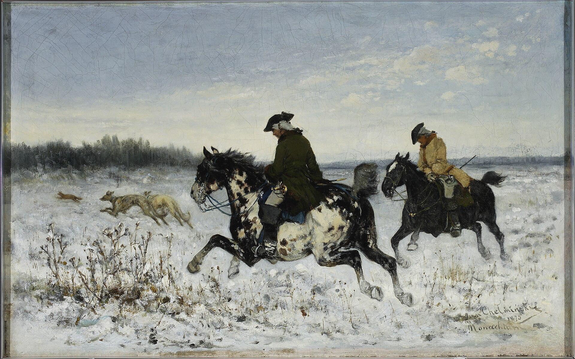 Hunting With Greyhounds — Jan Van Chelminski