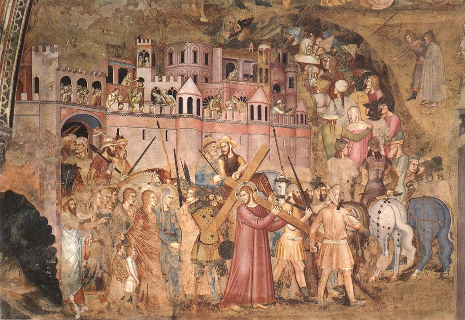 Christ Bearing The Cross To Calvary — Andrea Di Bonaiuto (andrea Da Firenze)