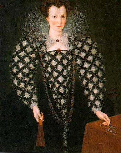 Portrait Of Mary Rogers: Lady Harrington — Маркус Герартс Млађи