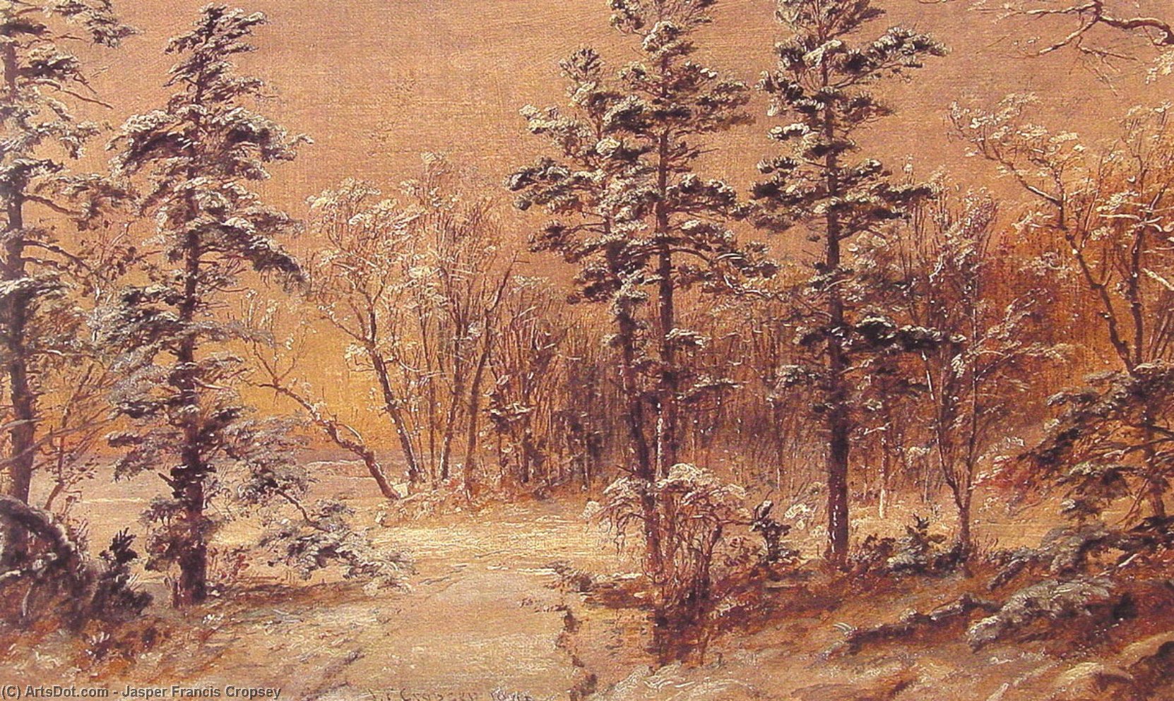 Winter Woodland — Џаспер Франсис Кропси