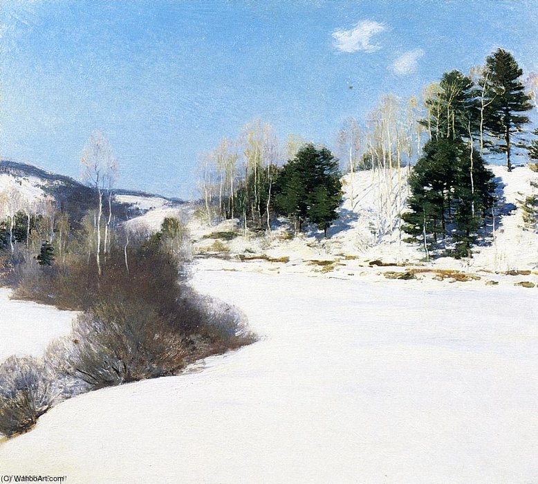 Hush Of Winter — Willard Leroy Metcalf