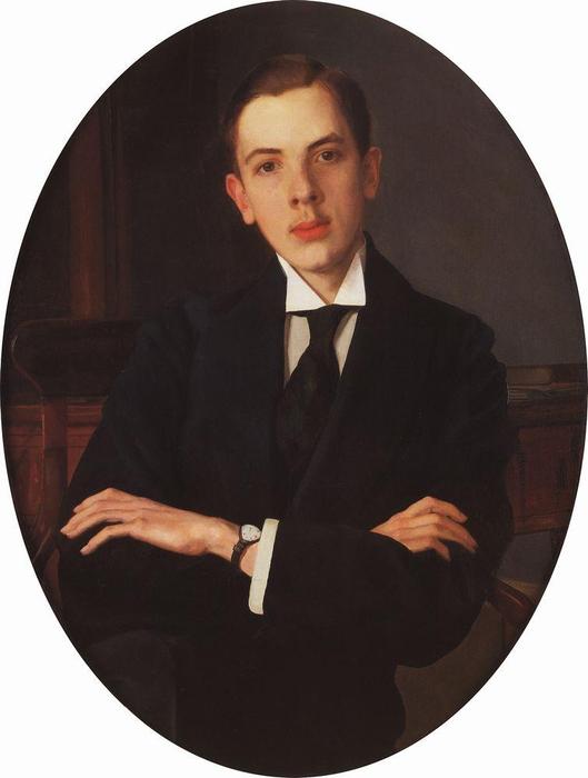 Portrait Of E. Mihaylov — Konstantin Andreevic Somov
