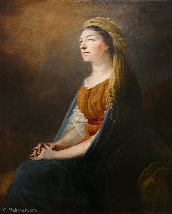 Maria From The Czartoryski Wirtemberska — Friedrich Heinrich Füger