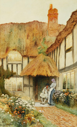 A Quiet Moment — Arthur Claude Strachan