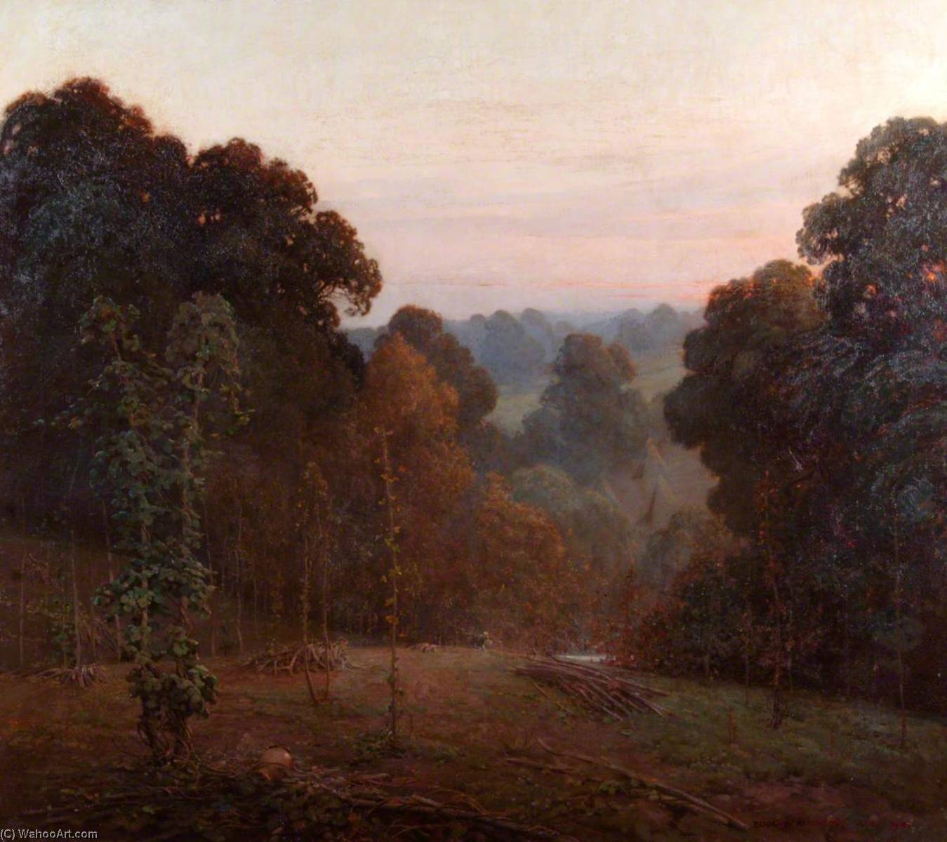 Autumn, Weald Of Kent — Benjamin Haughton