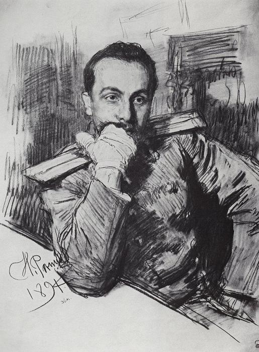 Portrait Of V.a. Zhirkevich — Ilya Yefimovich Repin