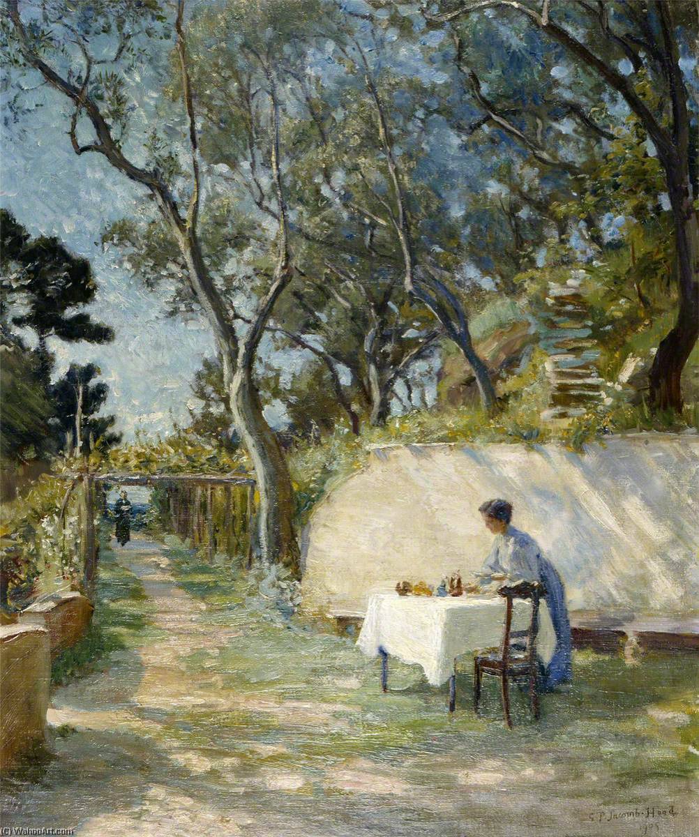 The Garden Of The Padronale, Portofino, Italy — George Percy Jacomb Hood