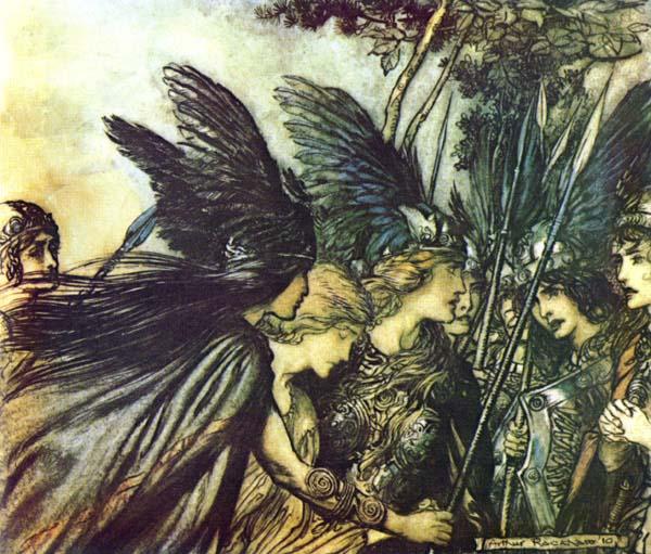 The Ring Of The Nibelung 29 — Arthur Rackham