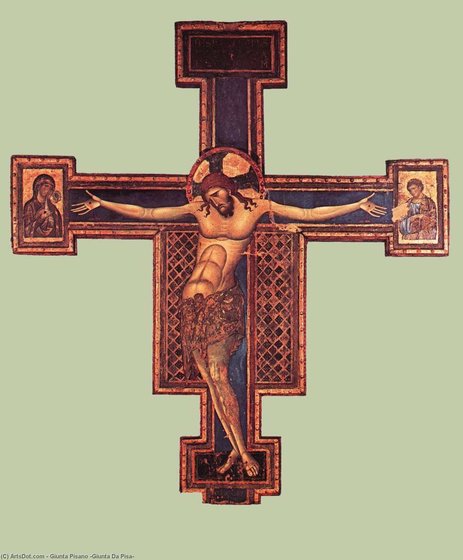 Crucifix — Giunta Pisano (giunta Da Pisa)
