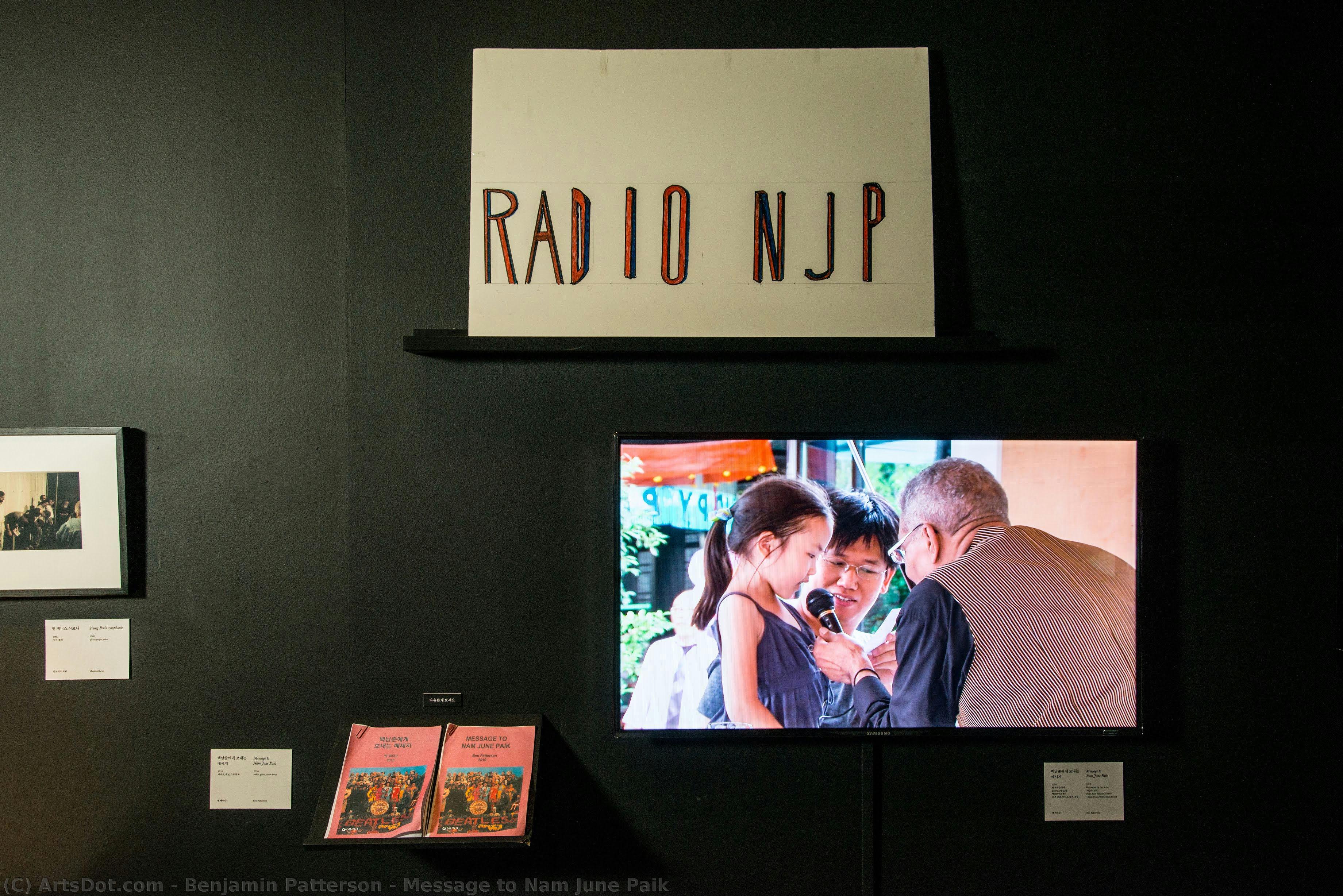 Message To Nam June Paik — Benjamin Patterson