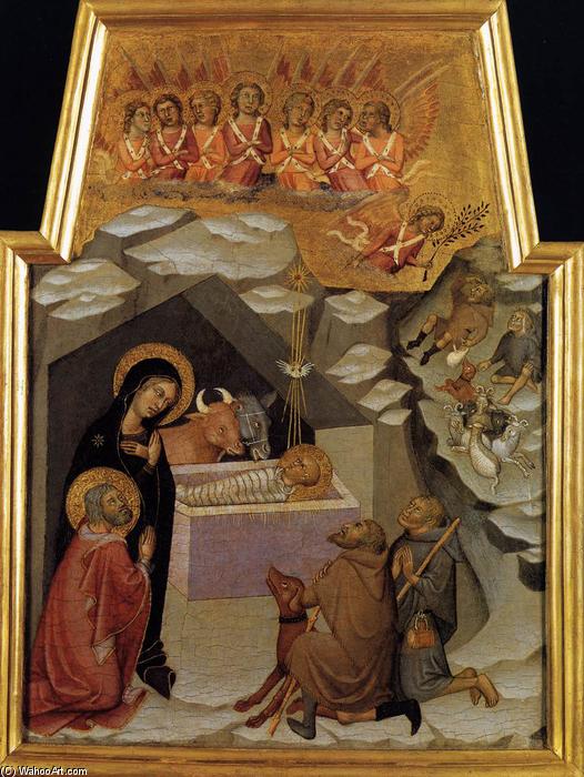 Nativity And Adoration Of The Shepherds — Bartolo Di Fredi