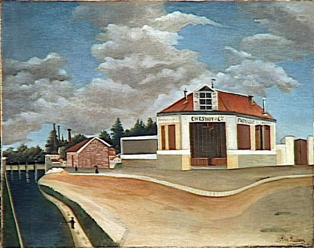 La Fabrique De Chaises À Alforville — Henri Julien Félix Rousseau (le Douanier)