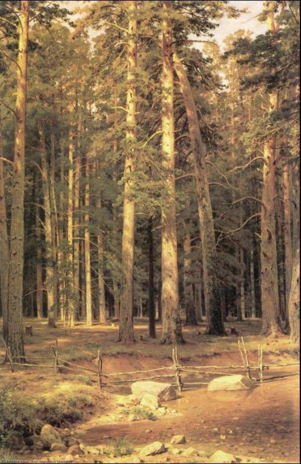 Ship Timber Grove — Ivan Ivanovich Shishkin