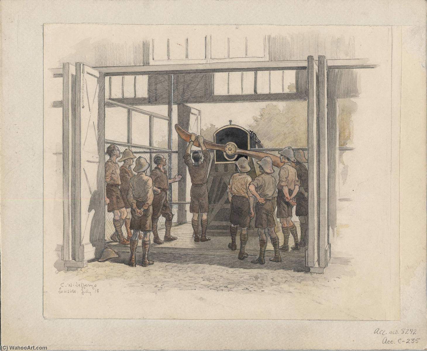 Instruction In Propeller Swinging — Charles William Jefferys