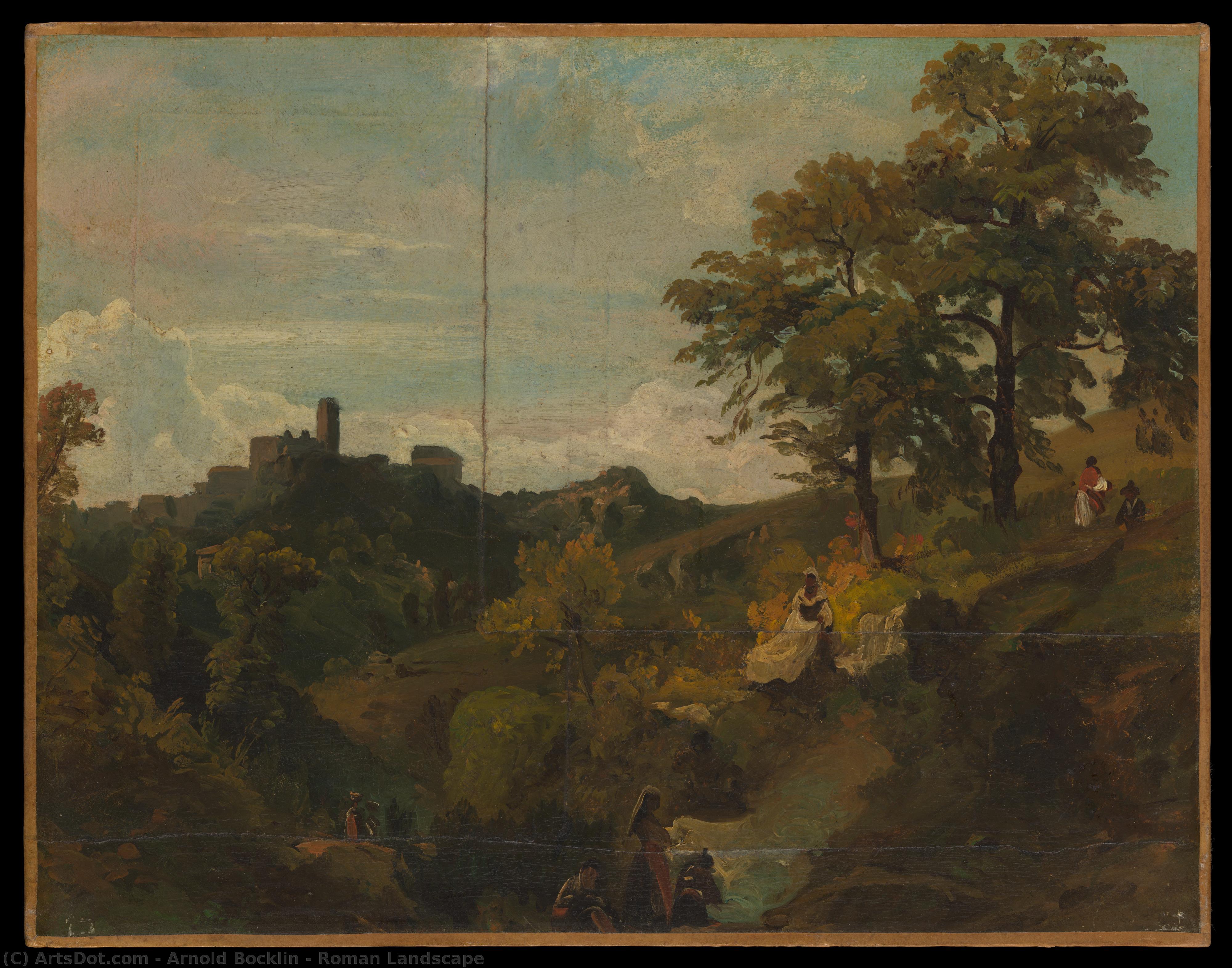 Roman Landscape — アーノルド・ベックリン