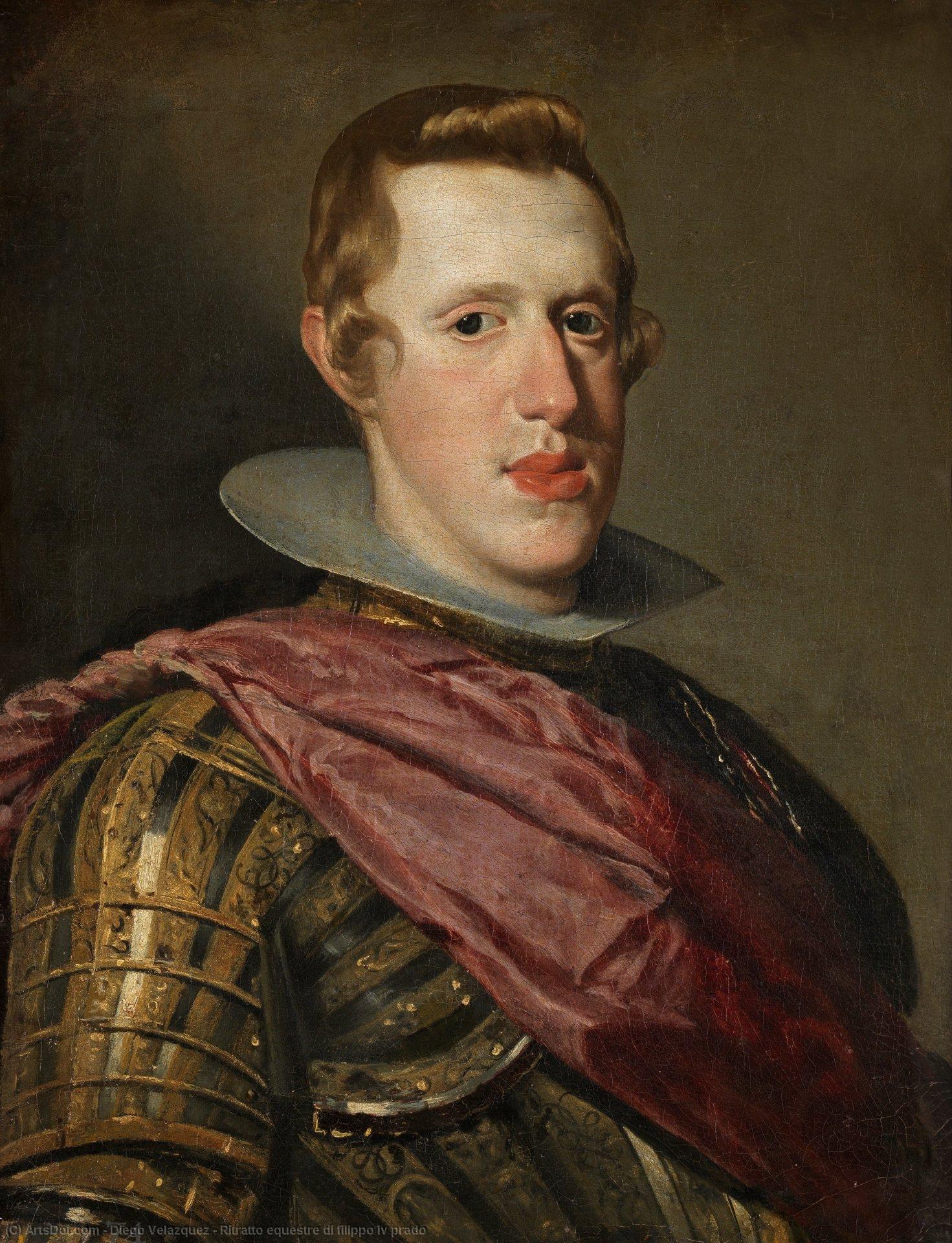 Ritratto Equestre Di Filippo Iv Prado — Diego Velázquez