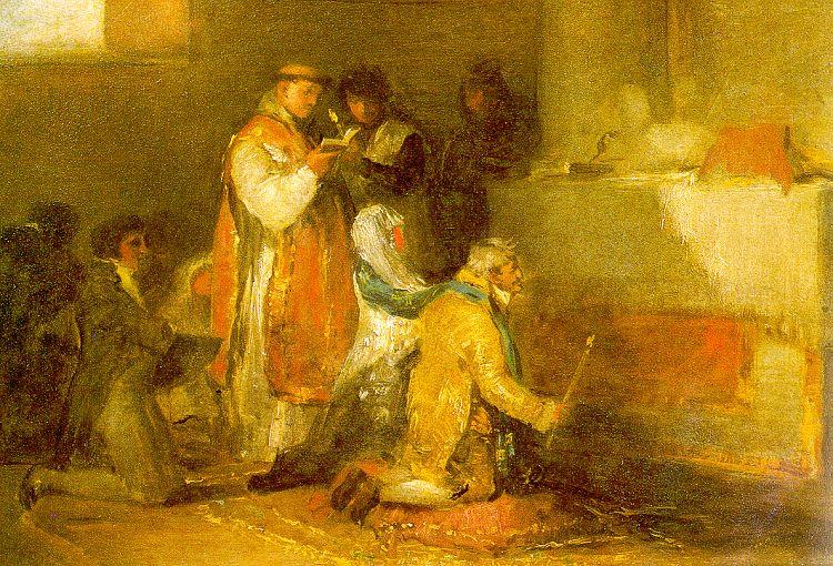 The Ill Matched Couple — Francisco José De Goya Y Lucientes