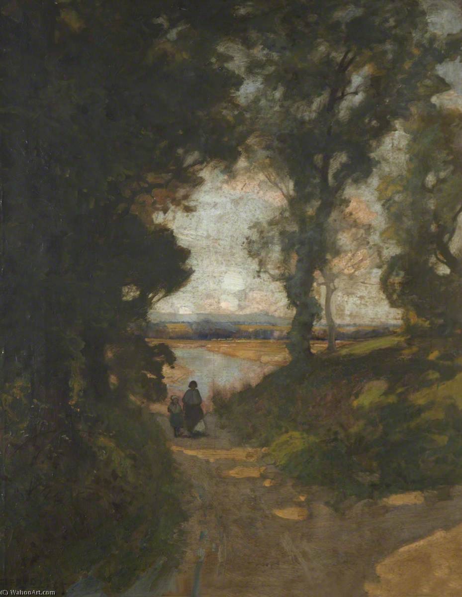 In The Thames Valley — Alfred East