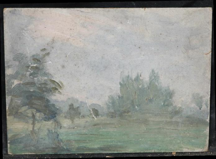 Paysage D'une Prairie Boisée — Valentine Reyre