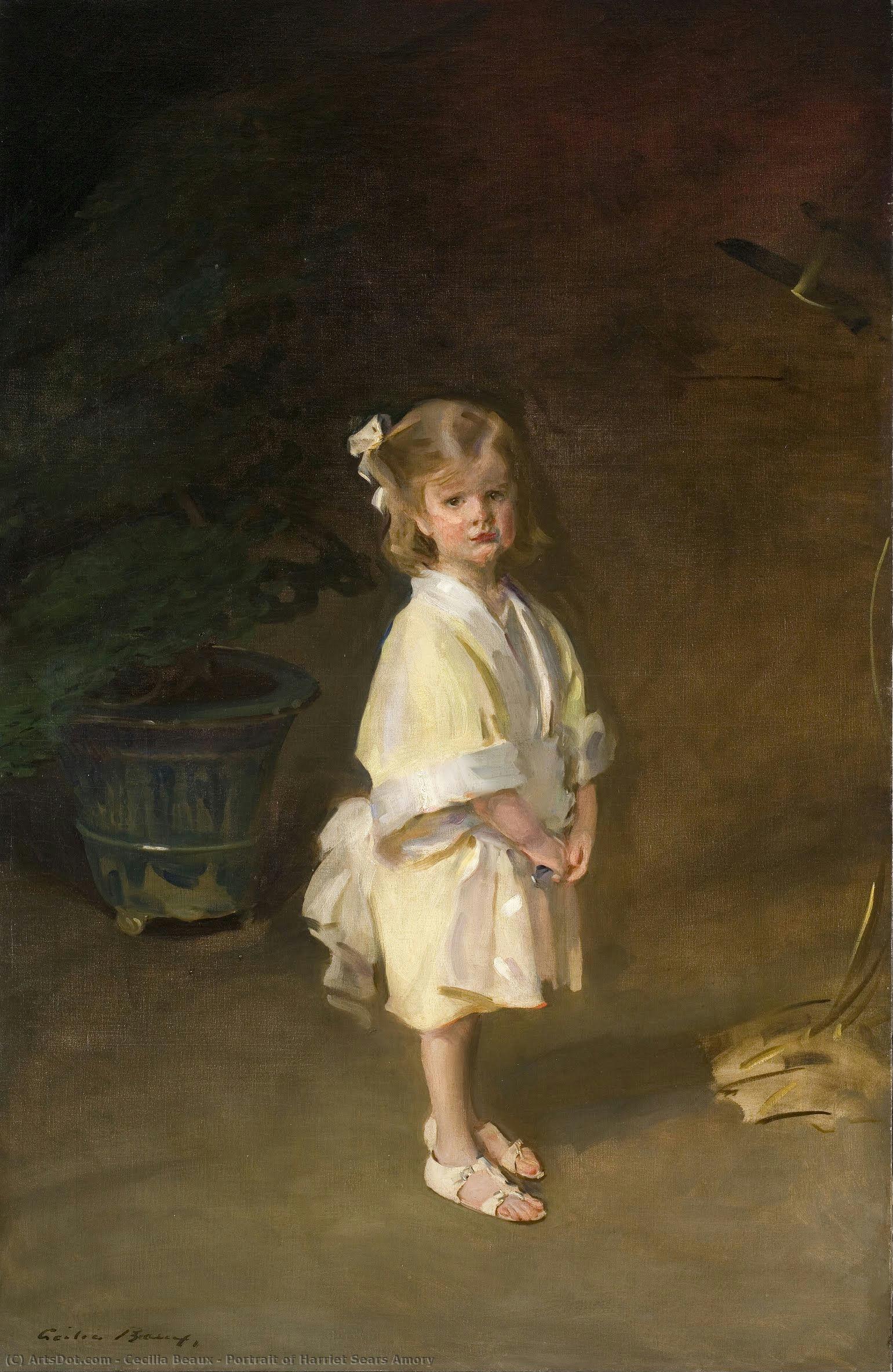 Portrait Of Harriet Sears Amory — Cecilia Beaux