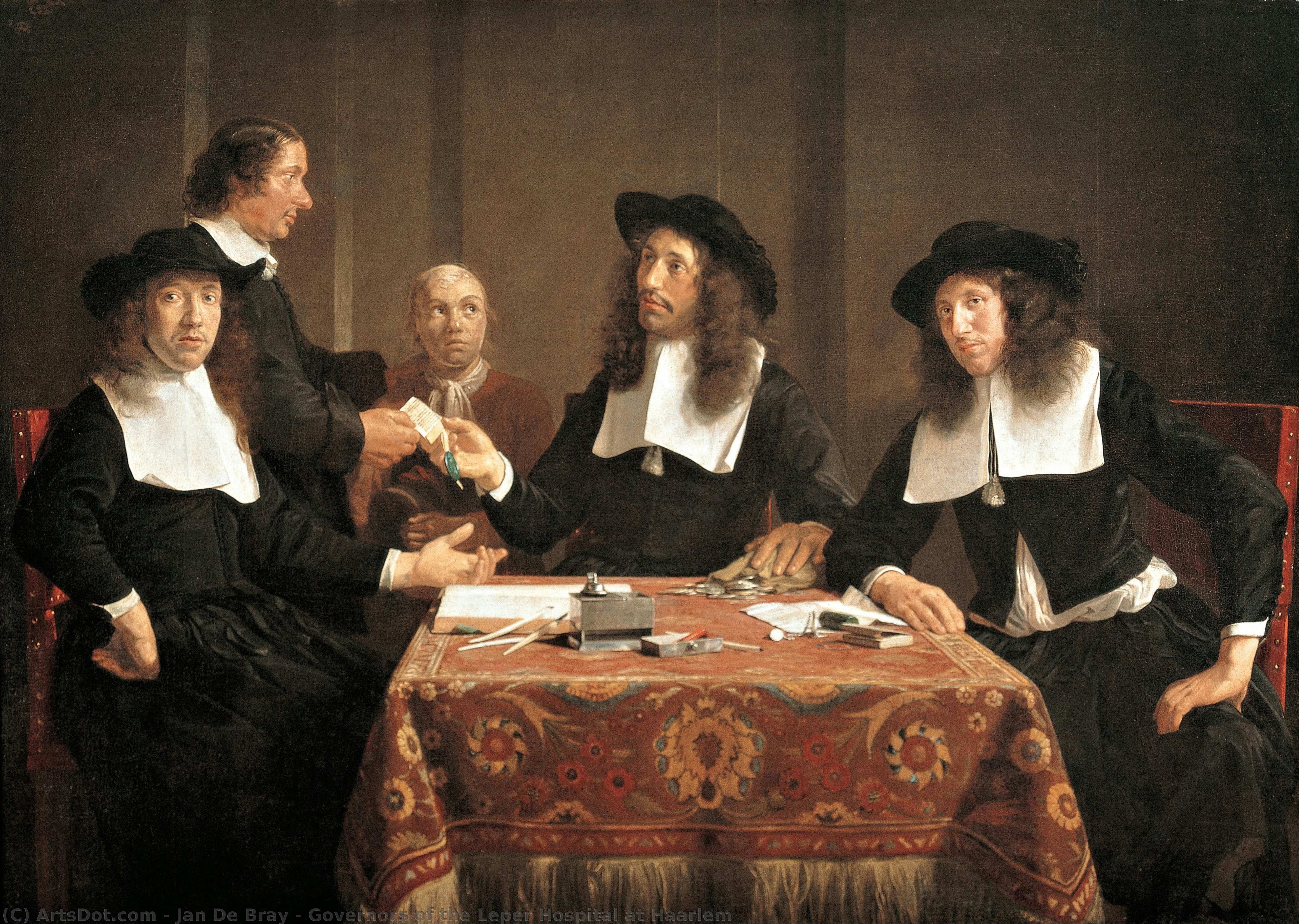 Governors Of The Leper Hospital At Haarlem — ヤン・デ・ブレイ