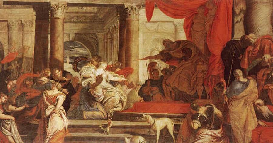 Esther And Ahasuerus — Filippo Gherardi