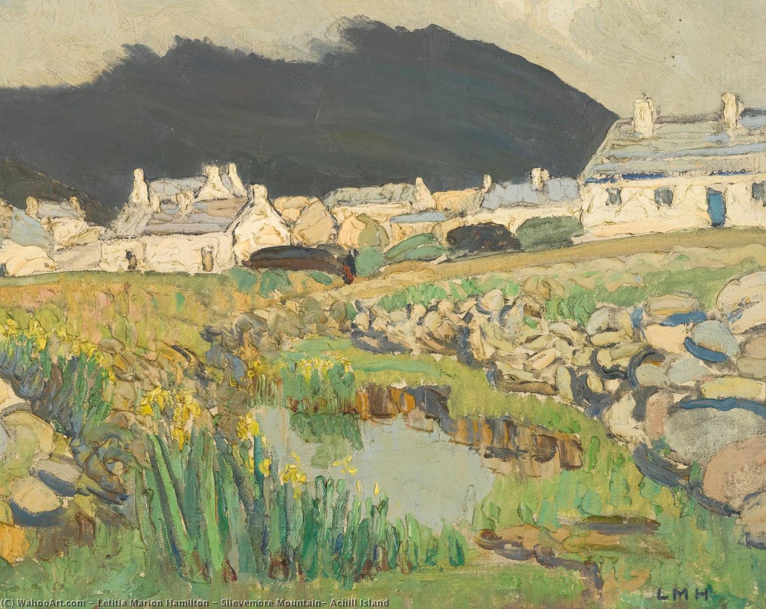 Slievemore Mountain, Achill Island — Letitia Marion Hamilton