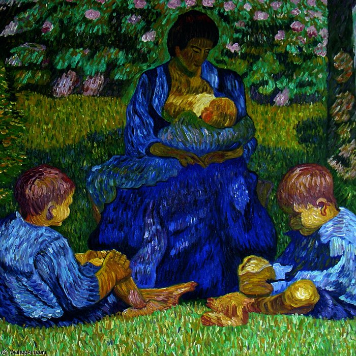 Motherhood — Giovanni Giacometti