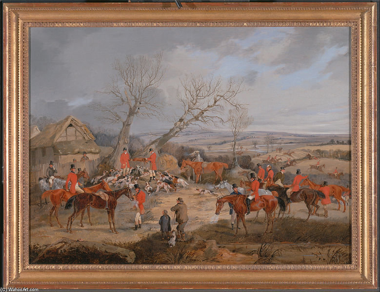 Hunting Scene- The Kill — Henry Thomas Alken