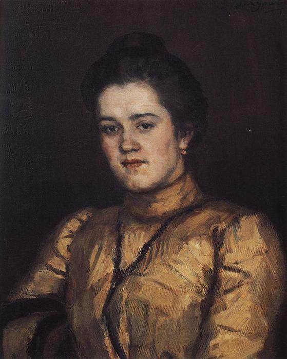 Portrait Of A. I. Yemelyanova — Vasily Ivanovich Surikov