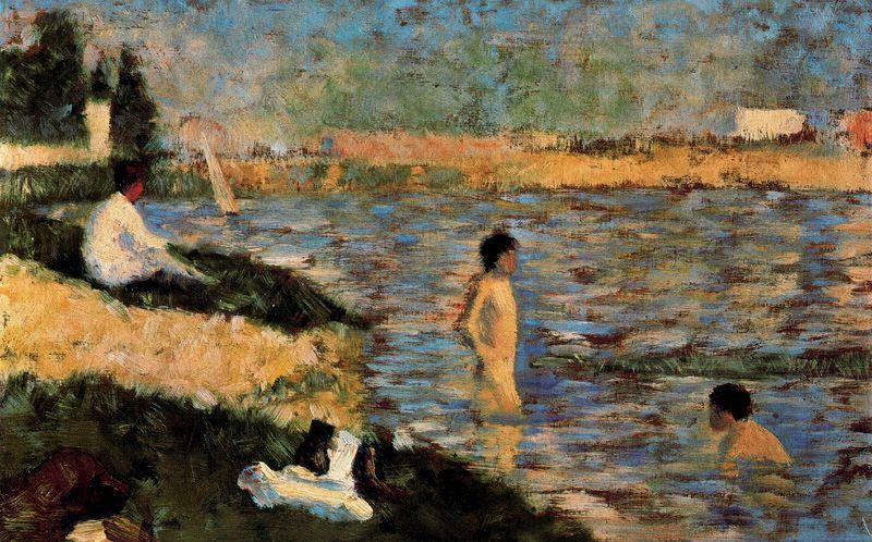 Boys Bathing — ジョルジュ・ピエール・スーラ