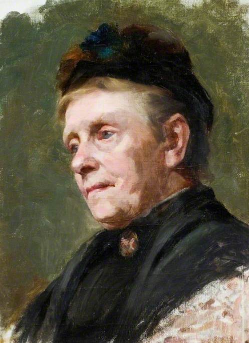 Study Of An Old Woman (bushey Model) — Kate Ethel Cowderoy