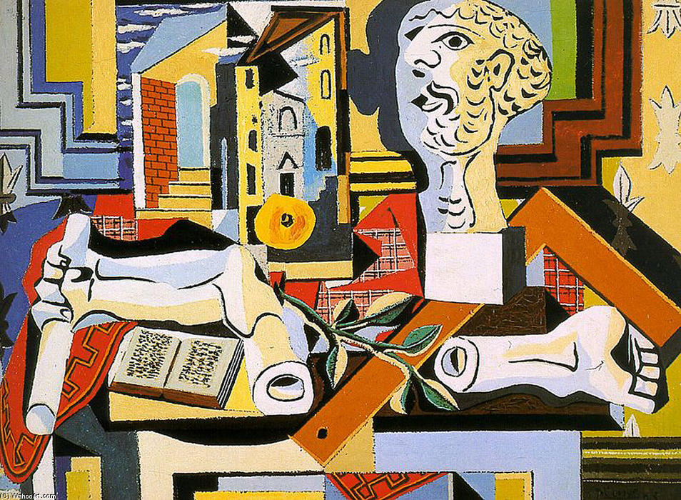Tete Et Bras De Platre — Pablo Picasso