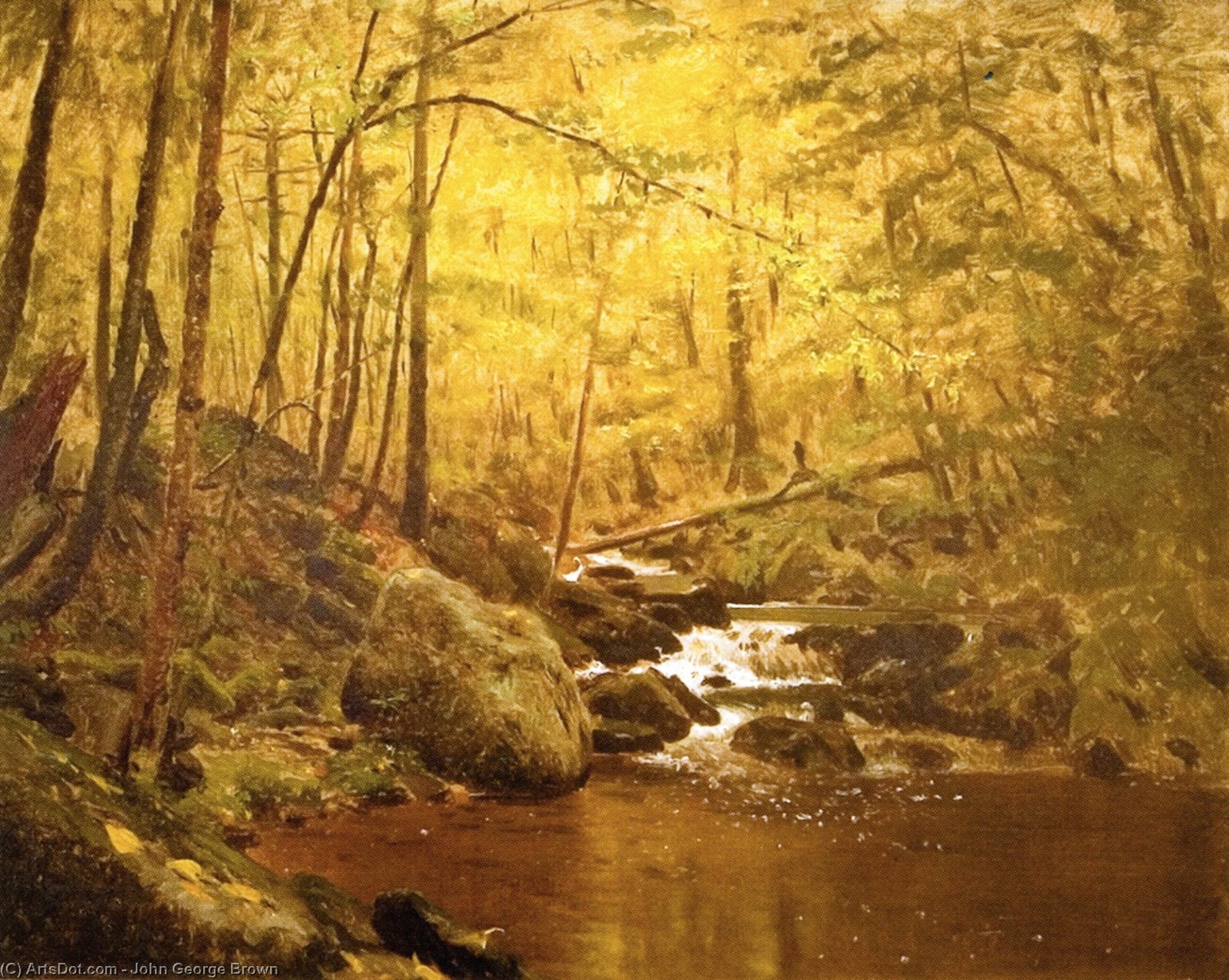 The Running Brook — ジョン・ジョージ・ブラウン