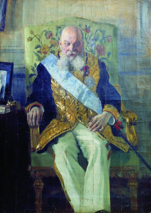 Portrait Of D.m. Solsky — Boris Mikhailovich Kustodiev