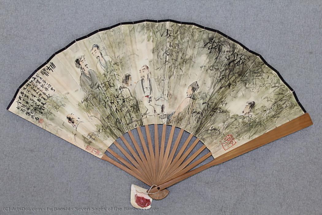 Seven Sages Of The Bamboo Grove — Fu Baoshi